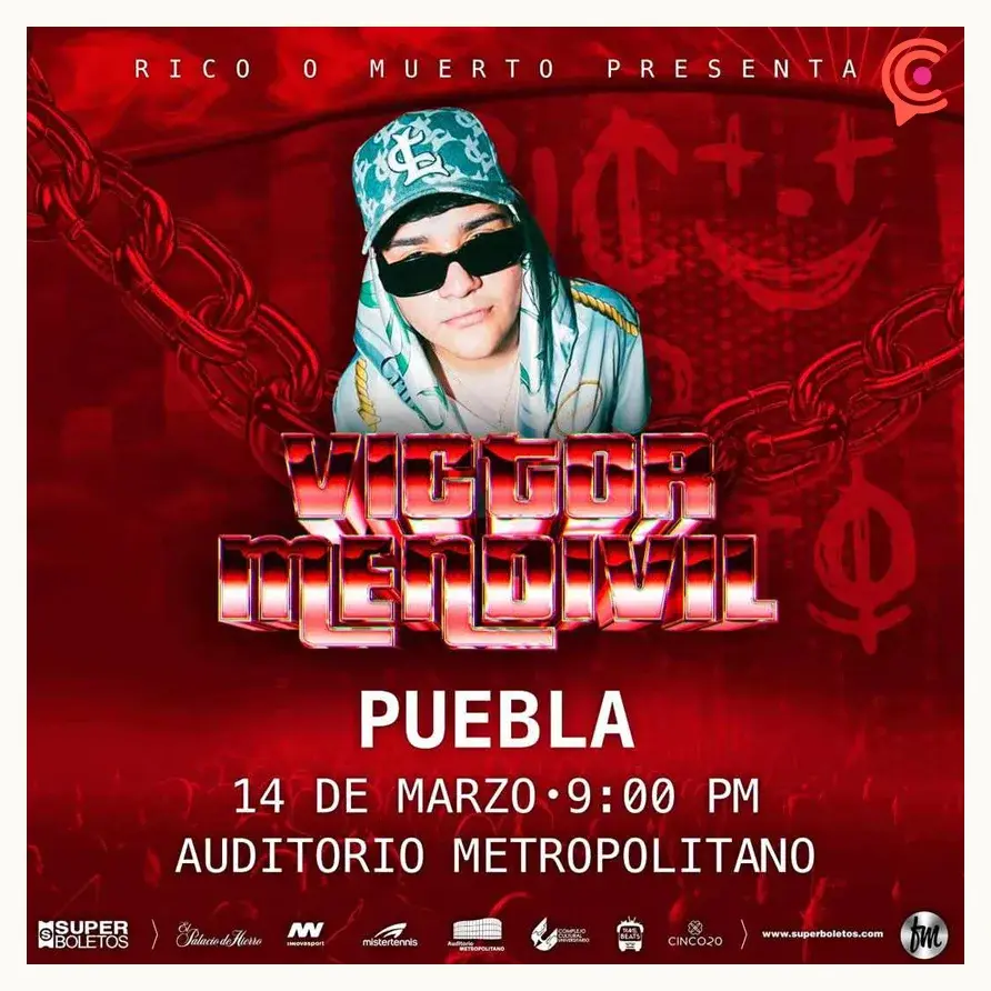 Víctor Mendivil llegará al Auditorio Metropolitano de Puebla; conoce el precio de los boletos