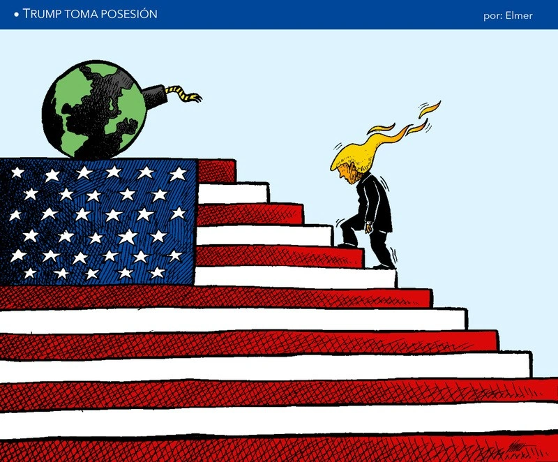 TRUMP TOMA POSESIÓN