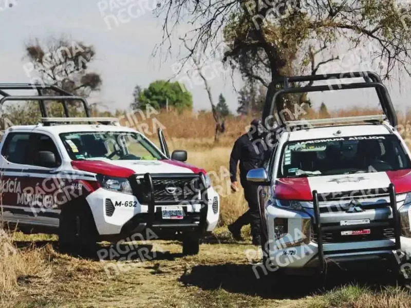 Abandonan cuerpo de hombre con huellas de violencia y mensaje de amenaza en Coronango, Puebla