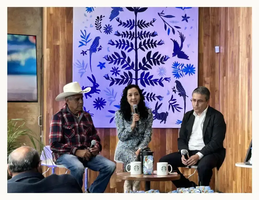 Starbucks presenta su mezcla de café creada en Puebla con productores de Cuetzalan y Xicotepec