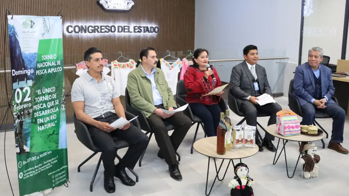 Torneo Nacional de Pesca en Apulco, anuncian en Congreso