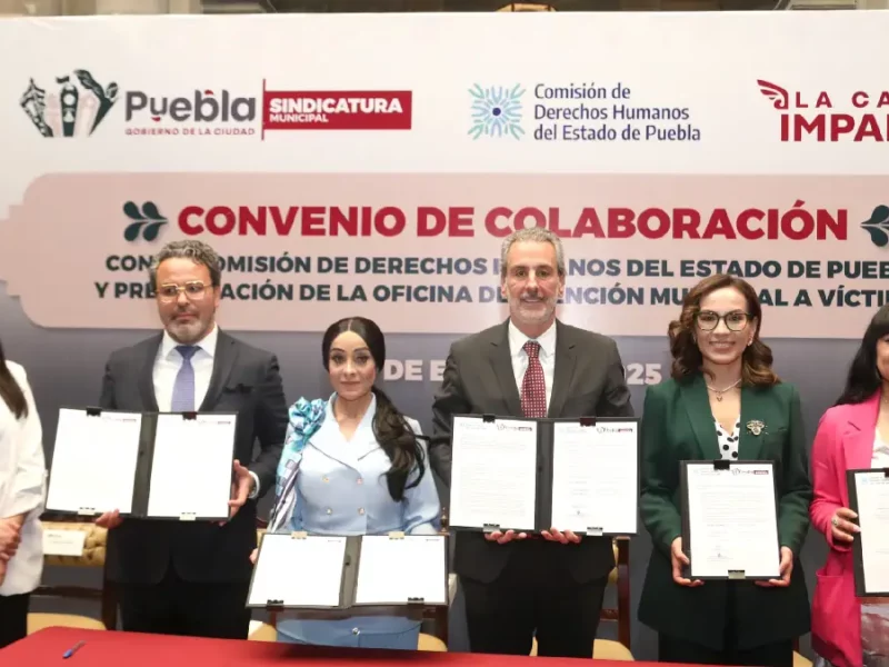 Gobierno de la Ciudad firma convenio con la CDH y anuncia apertura de Oficina de Atención Municipal a Víctimas
