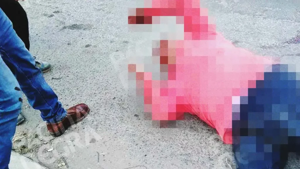 Taxistas de Tlaxcala detienen y golpean a presunto asaltante
