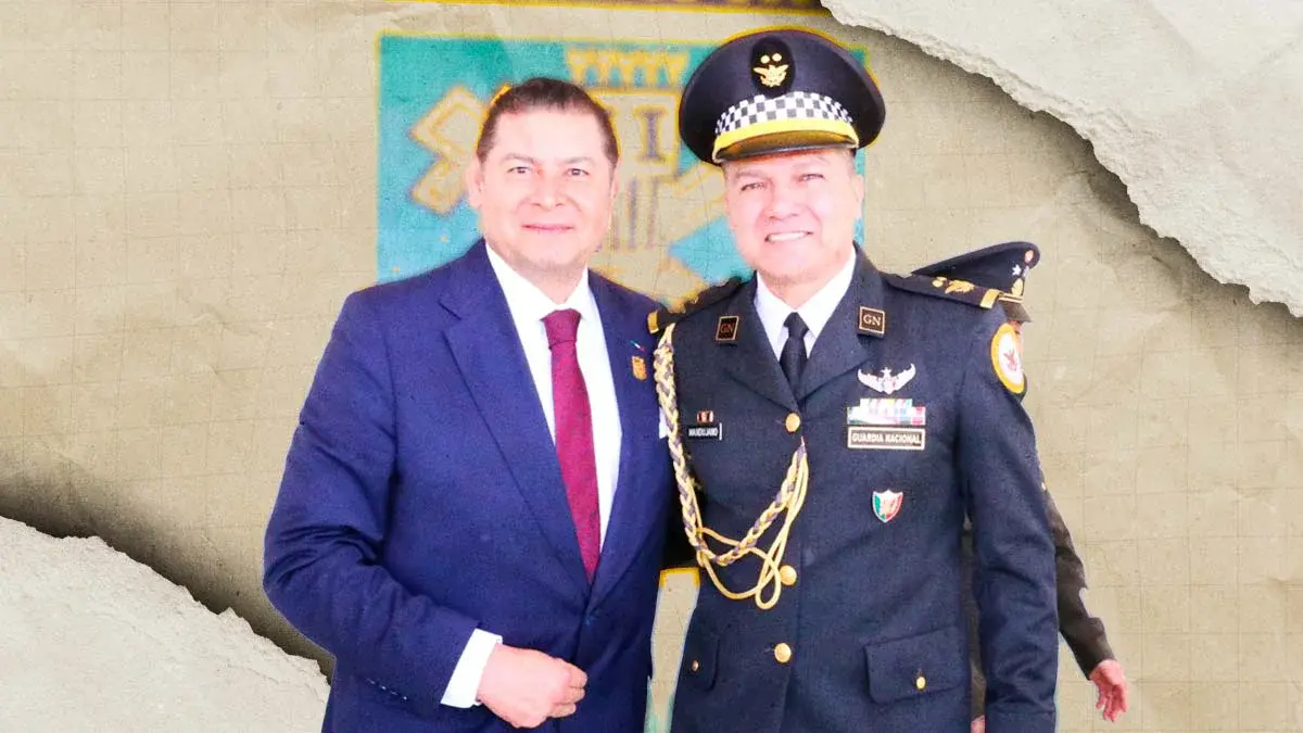 Javier Mandujano rinde protesta como coordinador de la Guardia Nacional en Puebla 