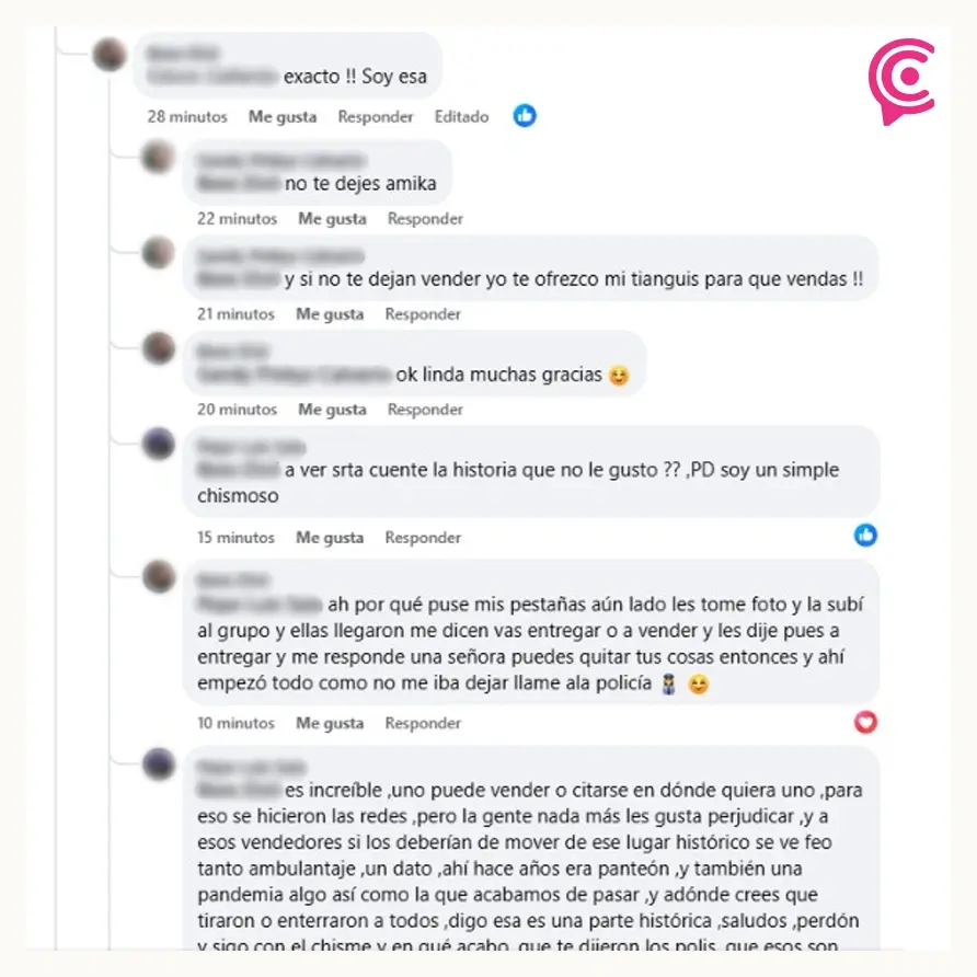 Captan a mujeres extorsionando a “nenis” en Paseo Bravo, Puebla; intentaron agredir a vendedora