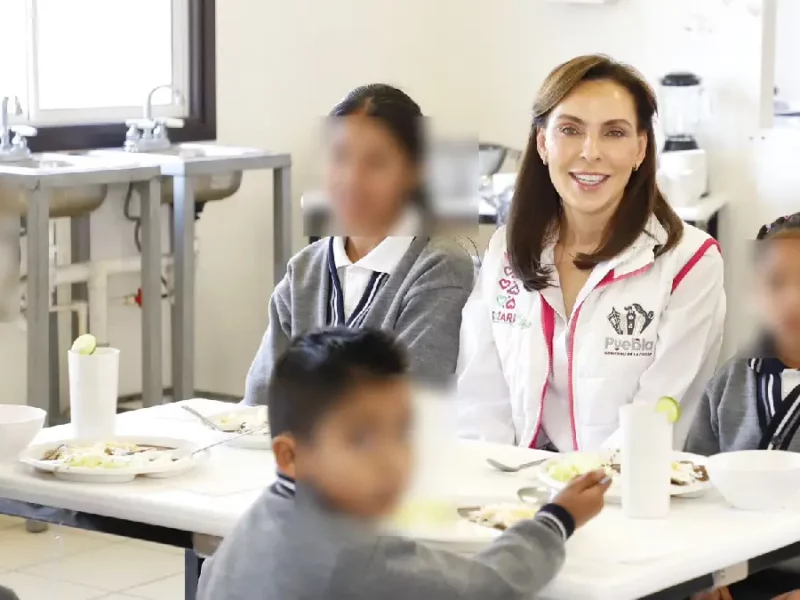Se compromete MariElise Budib con la alimentación de niñas y niños de la Capital
