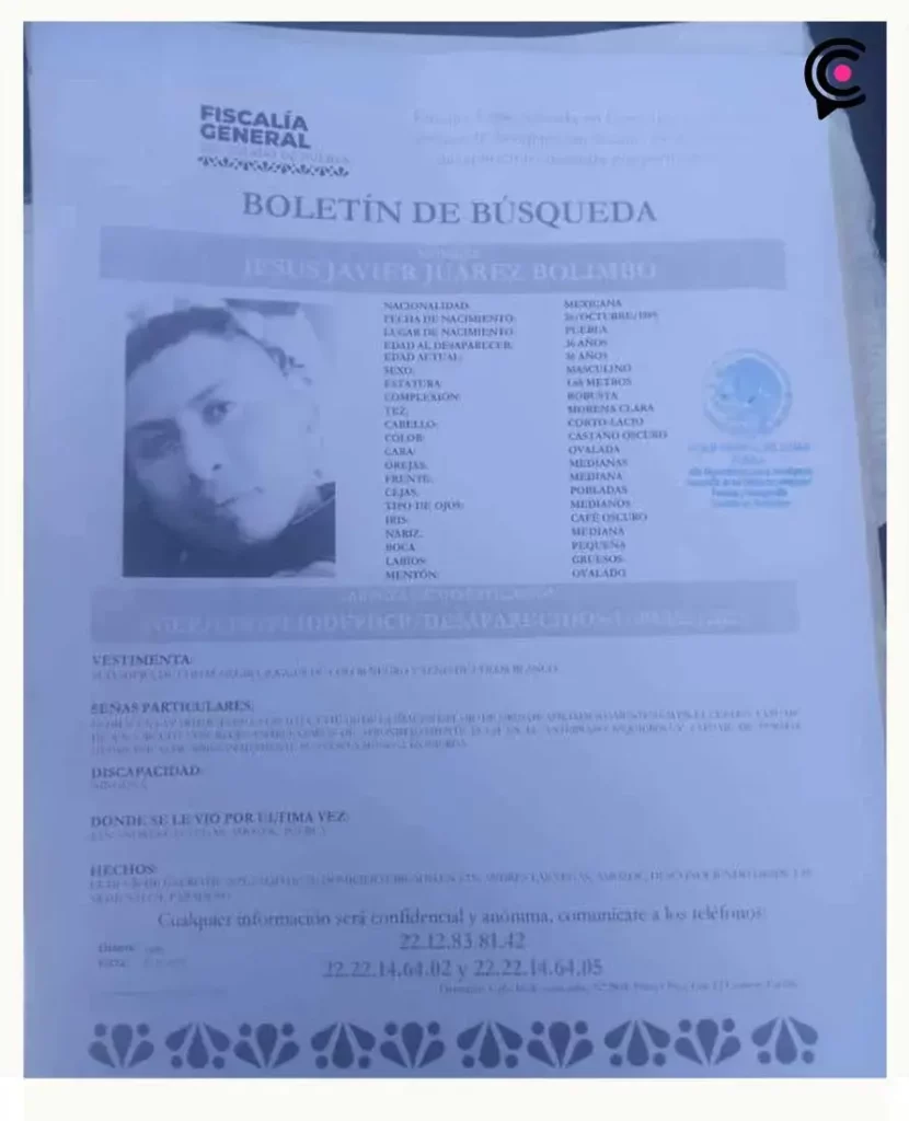 Encuentran el cuerpo de Jesús Javier en pozo de Amozoc, Puebla; tenía reporte de desaparecido
