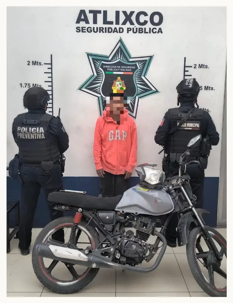 Policías de Atlixco frenan robos con exitosas detenciones
