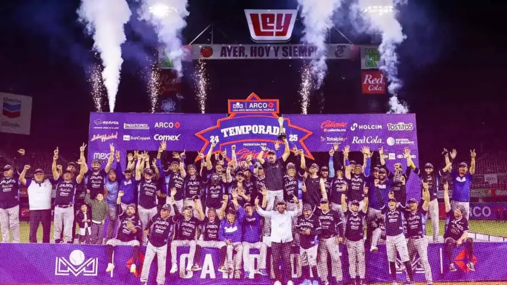 Charros de Jalisco son campeones de la LMP 2024-2025; jugarán en la Serie del Caribe