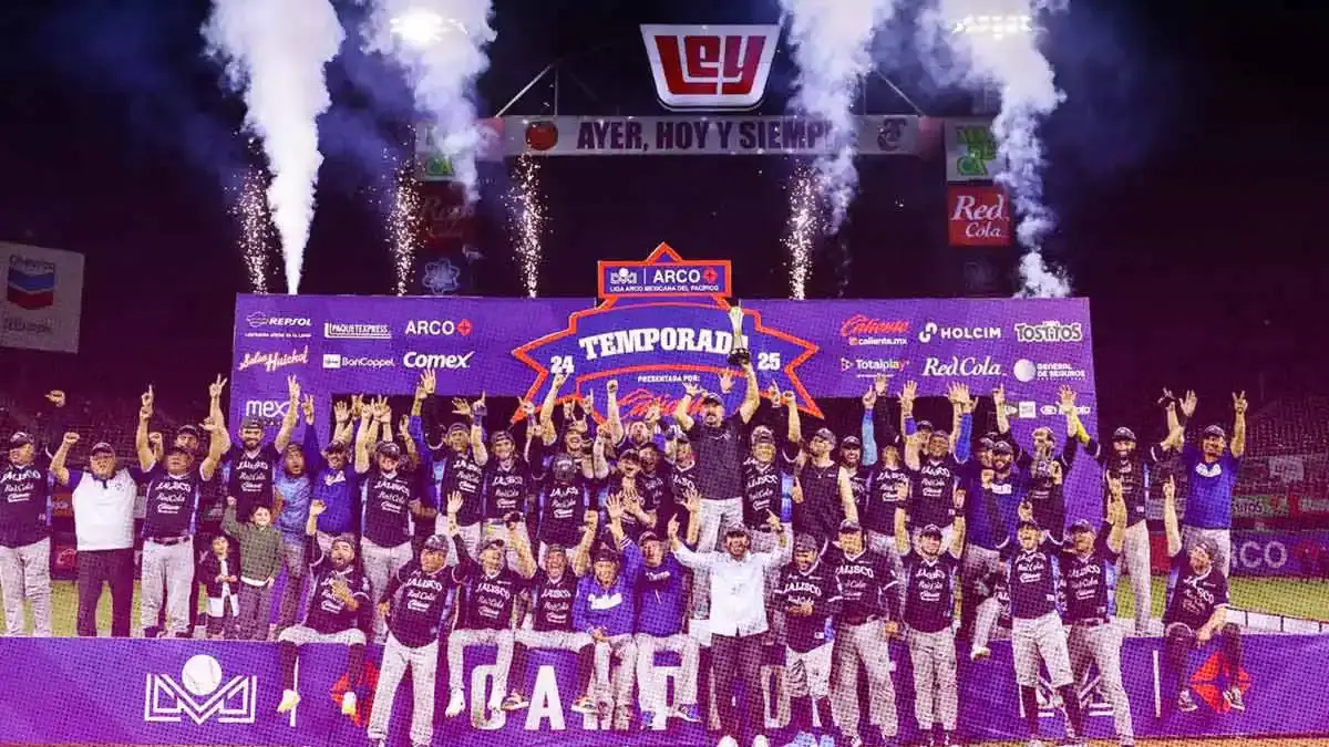 Charros de Jalisco son campeones de la LMP 2024-2025; jugarán en la Serie del Caribe