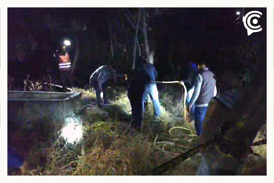 Adulto mayor cayó a pozo de 16 metros en Atlixco; ayudaba a sofocar un incendio