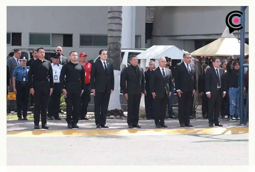 Rinden homenaje al policía José Víctor Hernández Faustino, muerto en cumplimiento del deber en Puebla 