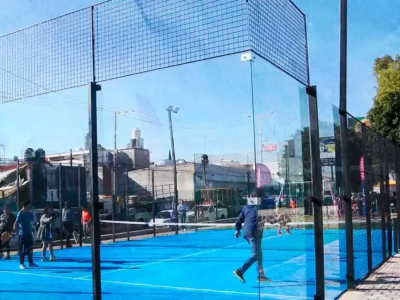 Canchas de Pádel del Ayuntamiento de Puebla están olvidadas pese a inversión millonaria
