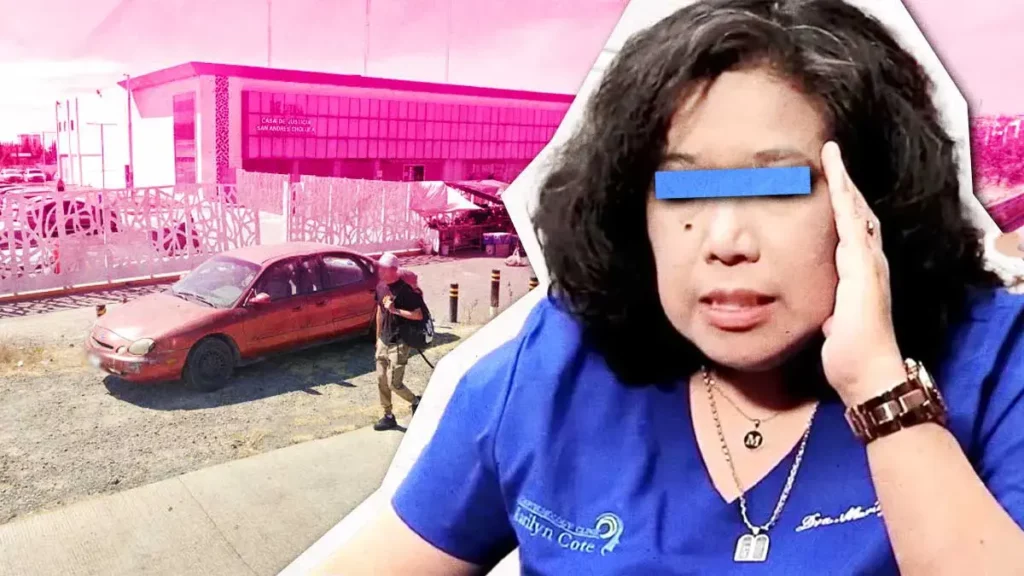 Realizan protesta contra Marilyn Cote en Puebla; víctimas exigen justicia