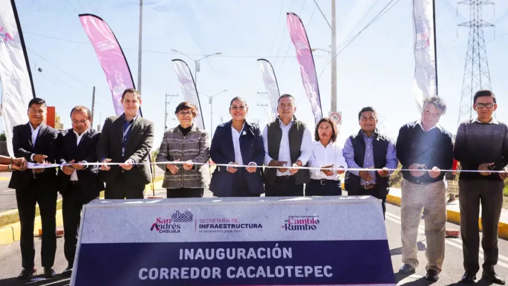 Impulsa Lupita Cuautle la movilidad con la inauguración de la Radial Cacalotepec