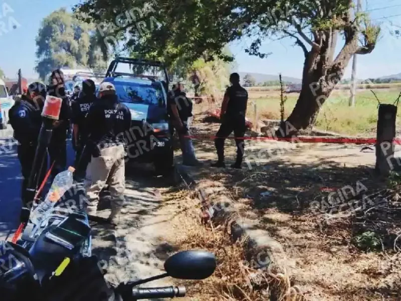 Campesinos encuentran cuerpo encobijado en Izúcar de Matamoros, Puebla
