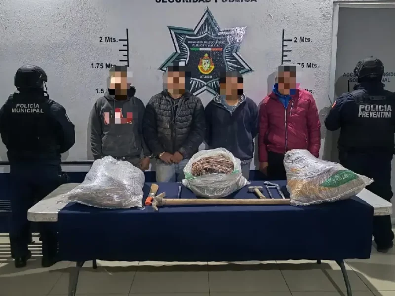 Cámaras de monitoreo permiten detención de sospechosos en Atlixco