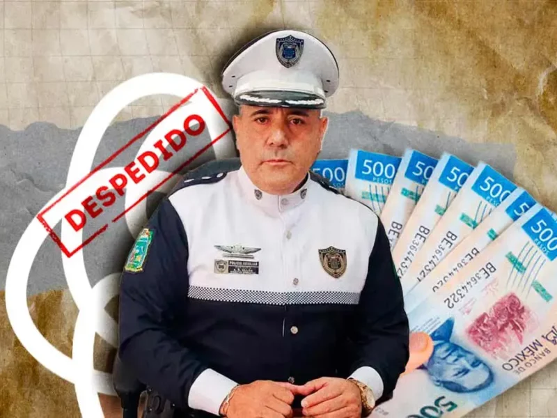 Despiden a Alejandro Ramírez Ulloa, director de la Policía Auxiliar por venta de plazas