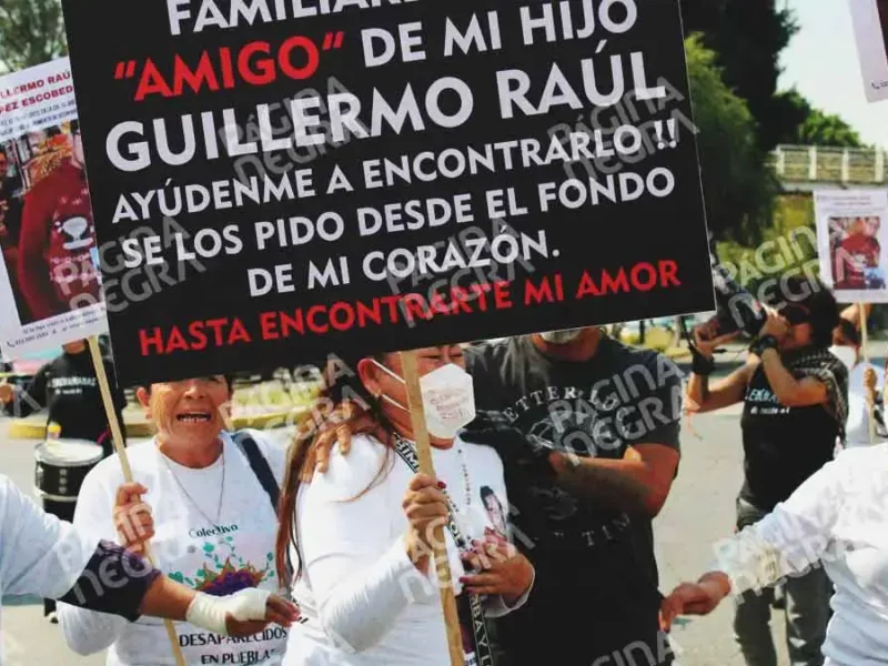 Familiares de Guillermo Raúl López Escobedo exigen reunión con la titular de la Fiscalía de Puebla