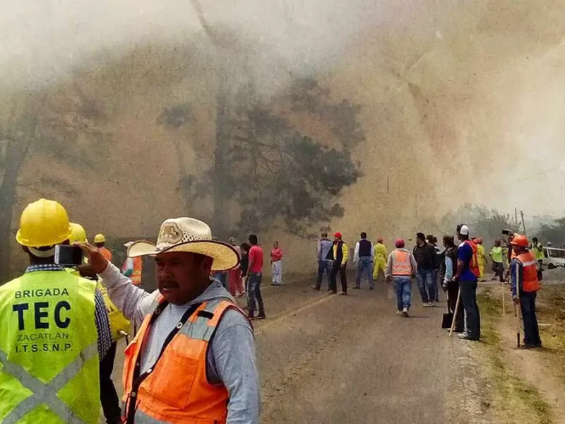 Puebla registra 11 incendios forestales hasta este 6 de febrero de 2025 