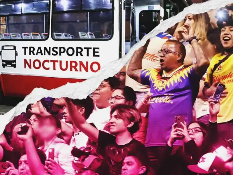 Recorridos del Transporte Nocturno al término del Club Puebla vs América