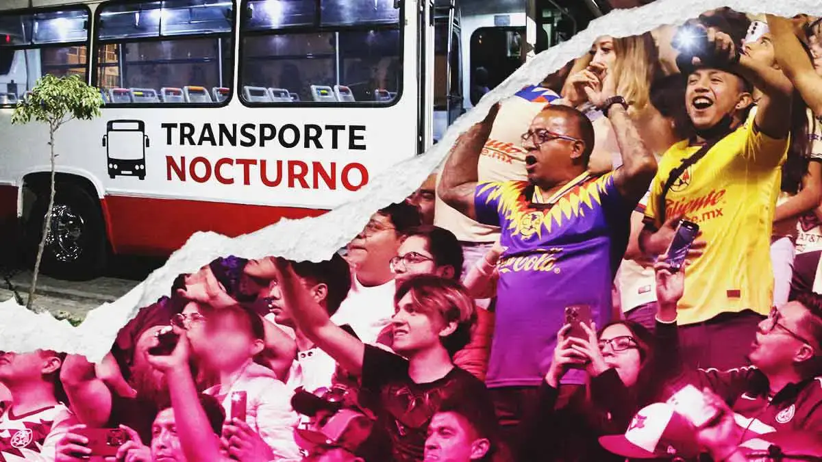Recorridos del Transporte Nocturno al término del Club Puebla vs América