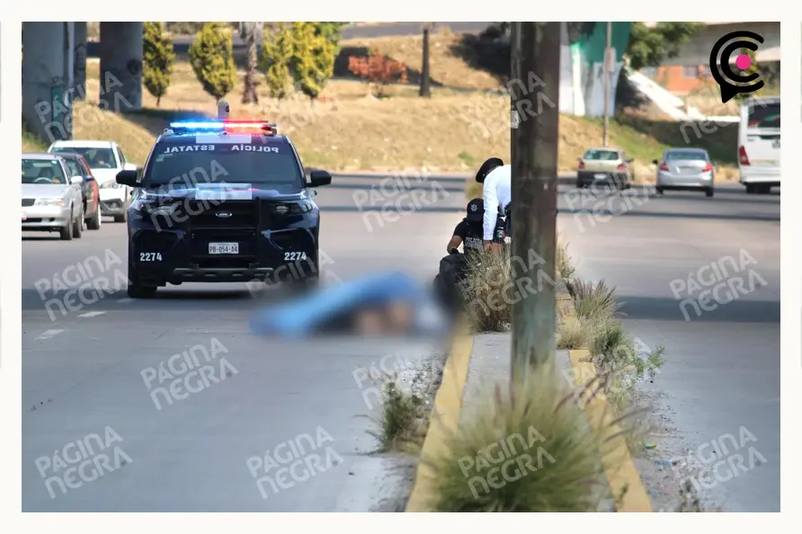 Motociclista murió tras caer del Periférico Ecológico a la federal a Tehuacán en Amozoc, Puebla