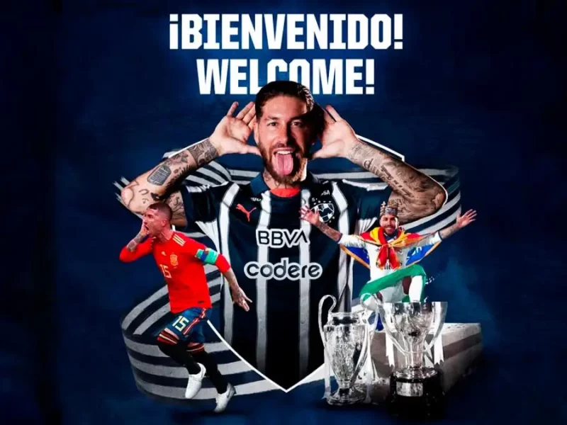 Rayados de Monterrey presenta a Sergio Ramos como su nuevo jugador para el Clausura 2025 