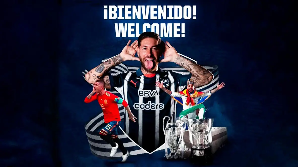 Rayados de Monterrey presenta a Sergio Ramos como su nuevo jugador para el Clausura 2025 