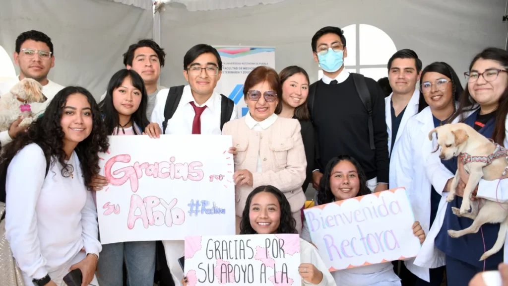Preside Rectora Lilia Cedillo informe de labores de la Facultad de Medicina Veterinaria y Zootecnia