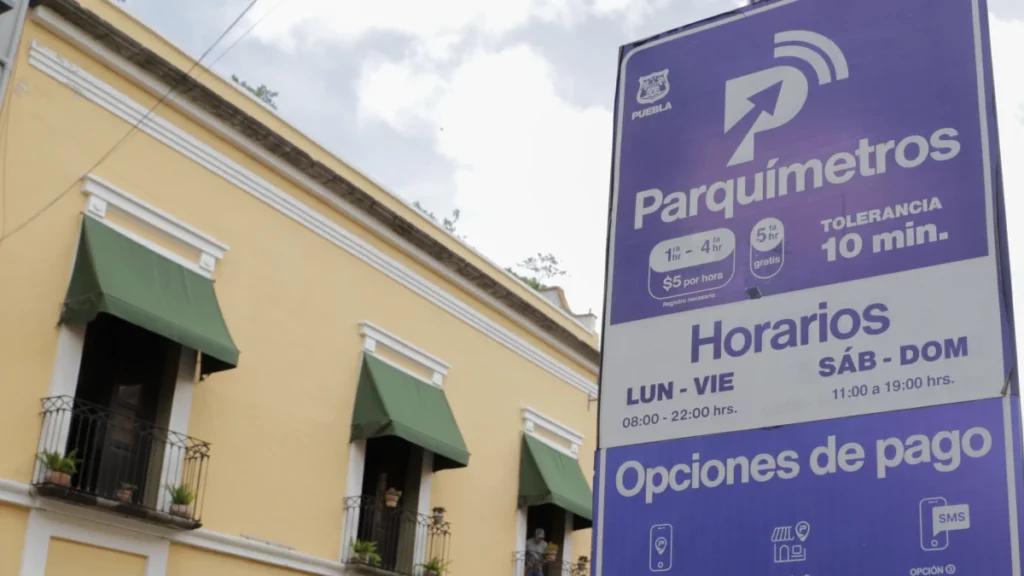Ayuntamiento de Puebla suma a Colonia Volcanes y Analco a las zonas con parquímetros 
