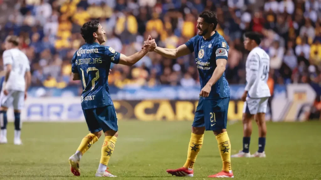 América derrota al Club Puebla en el Clausura 2025; suman cuatro triunfos al hilo