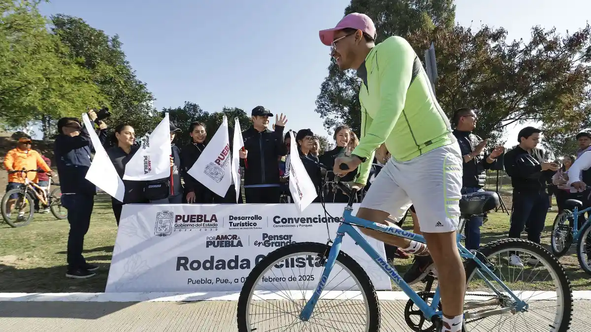 Gobierno de Puebla invertirá 50 mdp en ciclovías este 2025