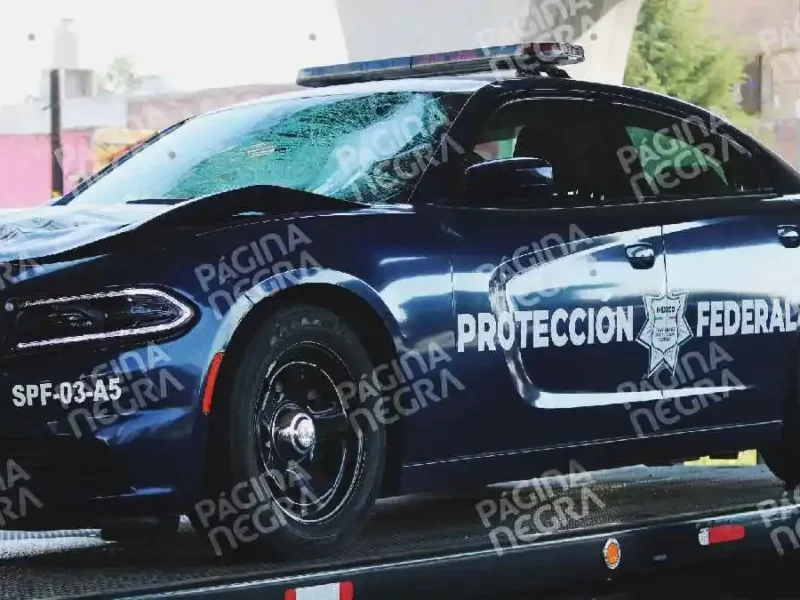 Patrulla de Protección Federal atropelló y mató a peregrino sobre la autopista México-Puebla