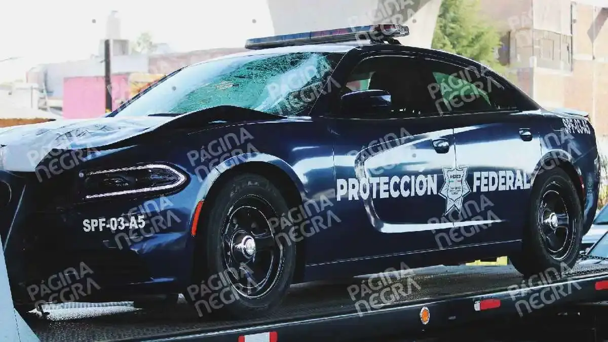 Patrulla de Protección Federal atropelló y mató a peregrino sobre la autopista México-Puebla