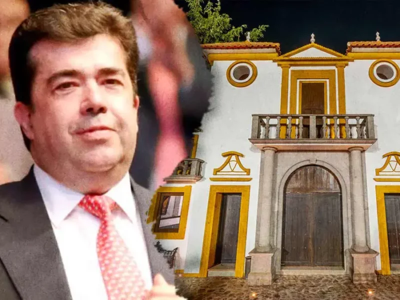 Pedro Haces y su lujoso rancho Bosque Lago