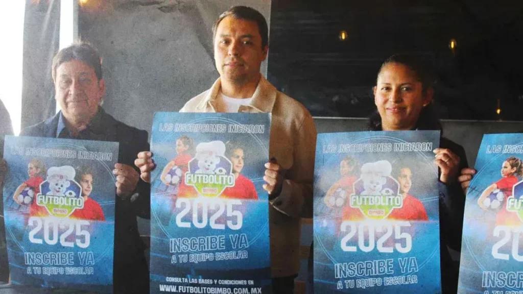 Más de 200 escuelas públicas y privadas participarán en el Torneo Futbolito BIMBO 2025