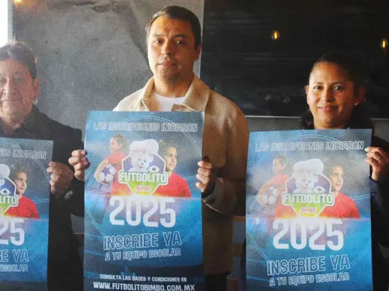 Más de 200 escuelas públicas y privadas participarán en el Torneo Futbolito BIMBO 2025