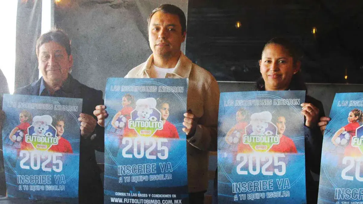 Más de 200 escuelas públicas y privadas participarán en el Torneo Futbolito BIMBO 2025