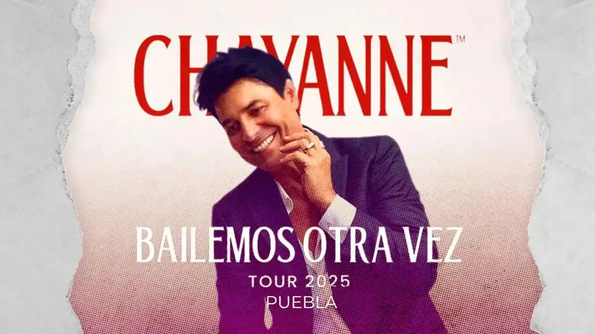 Concierto de Chayanne en Puebla para este 2025 cambia de fecha