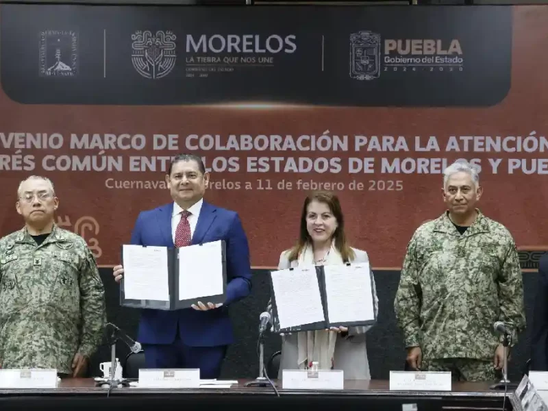 Vamos por Estados seguros, alineados al Plan Nacional de la Dra. Claudia Sheinbaum: Gobiernos de Morelos y Puebla