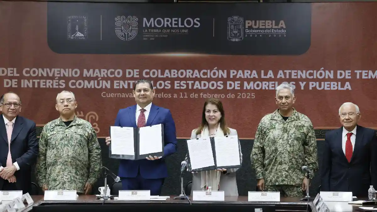 Vamos por Estados seguros, alineados al Plan Nacional de la Dra. Claudia Sheinbaum: Gobiernos de Morelos y Puebla