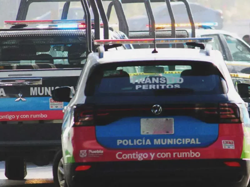 Motociclista murió tras derrapar sobre la Recta a Cholula, Puebla