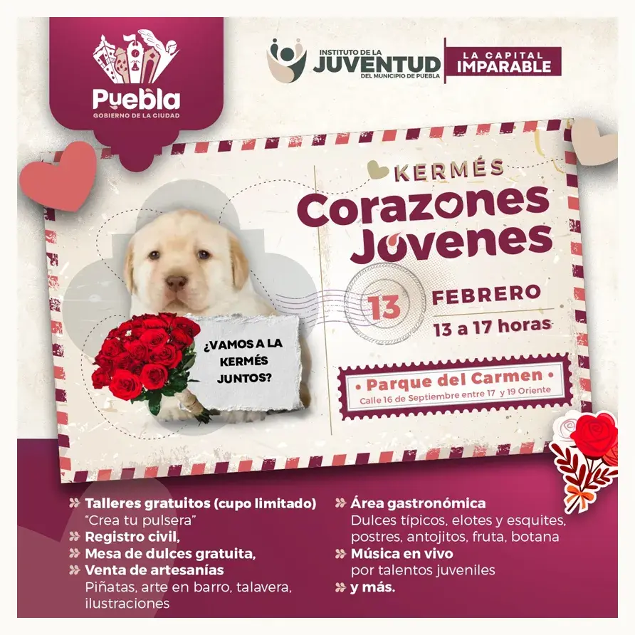 Realizará Instituto de la Juventud del Municipio la kermés “Corazones Jóvenes” 