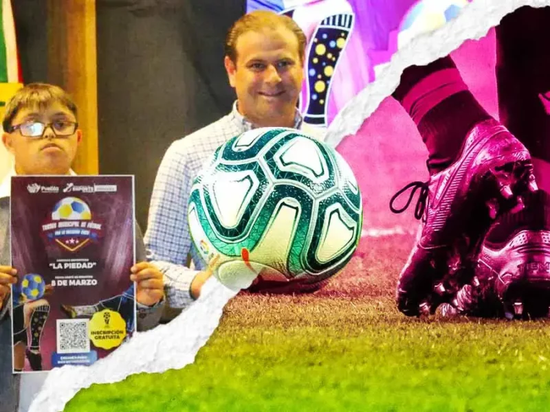 Participarán personas con Síndrome de Down en Torneo Municipal de Fútbol por la Inclusión 2025 de Puebla