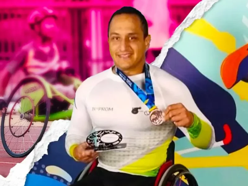 José Alan Frías ganó dos medallas en Grand Prix de Para Atletismo en Dubai