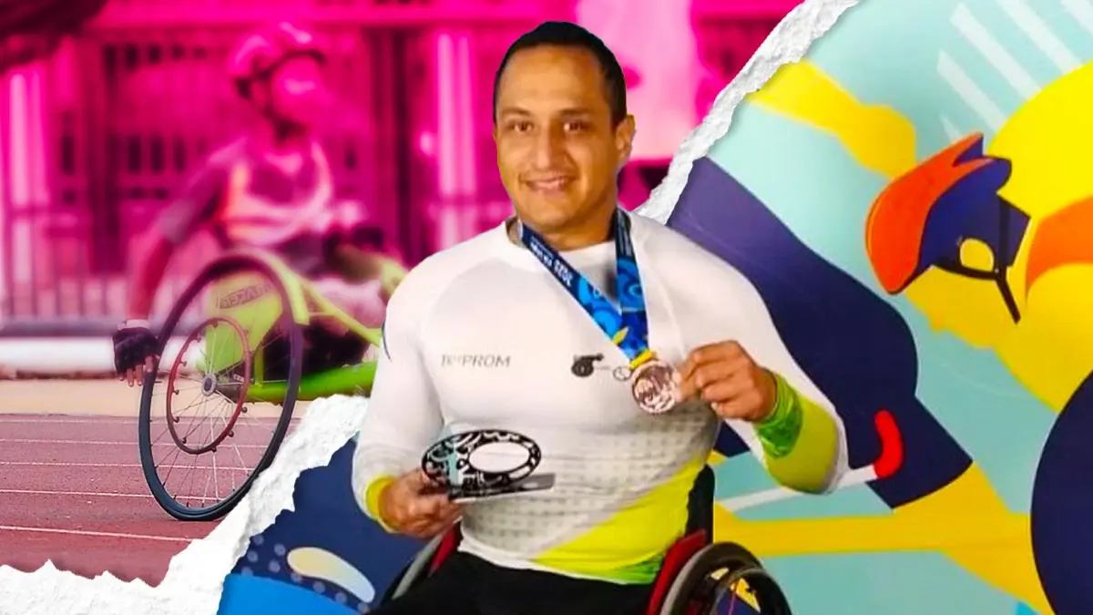 José Alan Frías ganó dos medallas en Grand Prix de Para Atletismo en Dubai