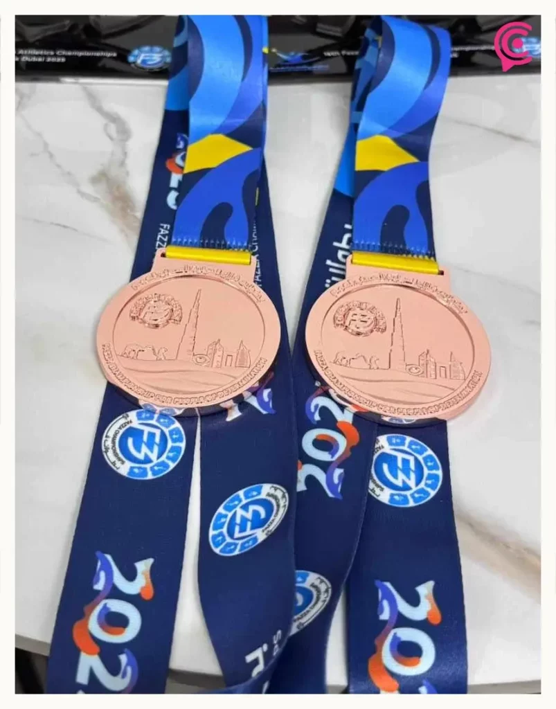 José Alan Frías ganó dos medallas en Grand Prix de Para Atletismo en Dubai