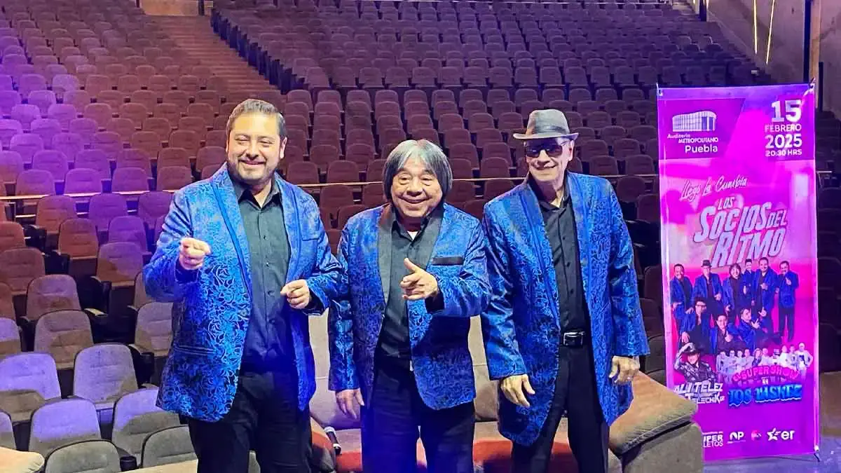 Los Socios del Ritmo invitan a Ali Telez y Los Vázquez para su concierto en Puebla