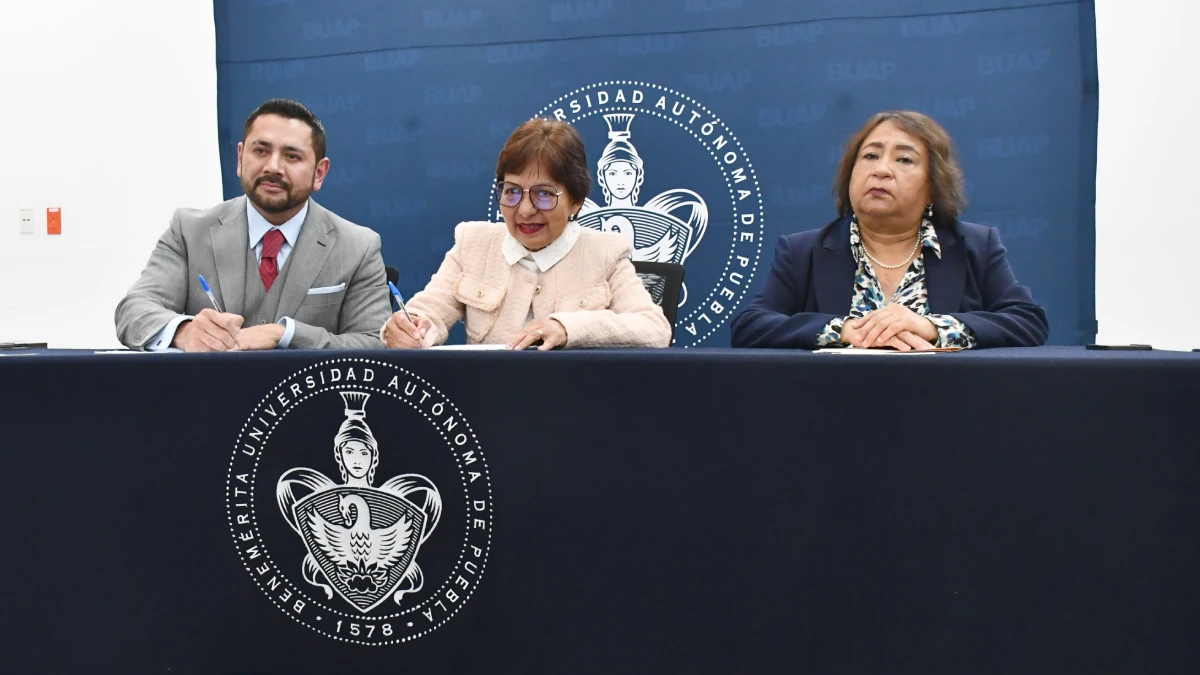 Signan convenio la BUAP y la Secretaría de Seguridad Ciudadana del Ayuntamiento de Puebla